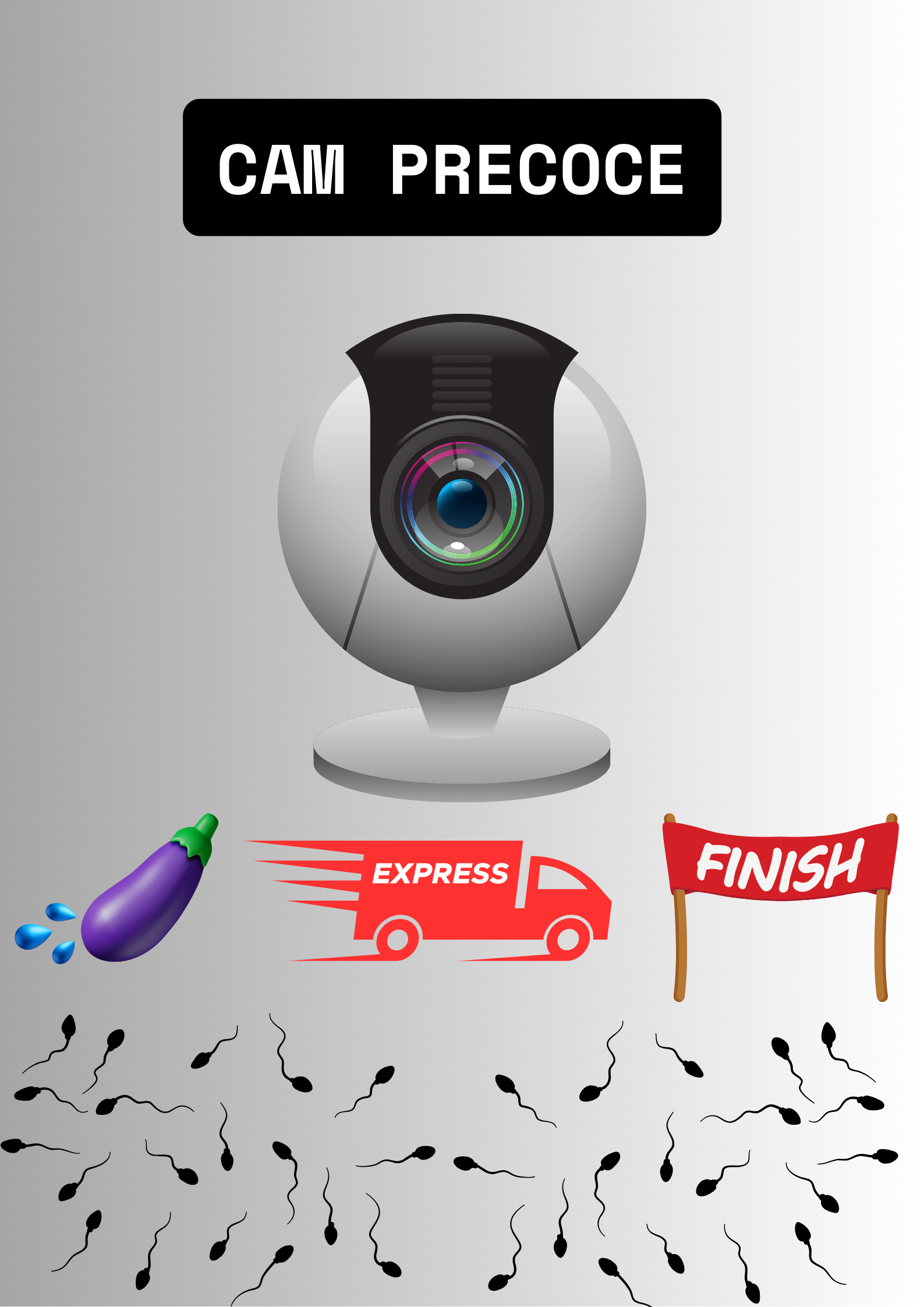 Capture d'écran de l'application Cam Precoccee affichant des fonctionnalités et des options d'utilisation.