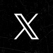 Logo X sur fond noir, représentant une marque moderne et dynamique.